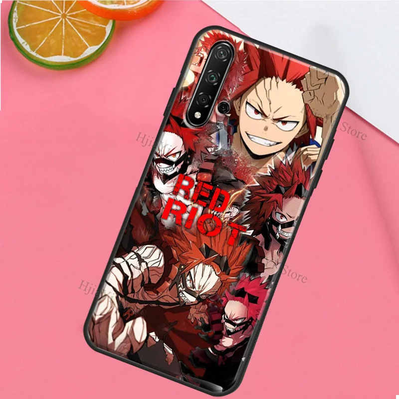 Eijiro Kirishima чехол для Huawei P40 P20 P30 Lite Mate 20 P Smart 2021 2019 Nova 5T Honor Pro 10i 9X 8X | Мобильные