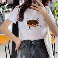 funny printed t shirt donghnut tops casual short camisetas mujer_t shirt womens ladies graphic female tee t shirt