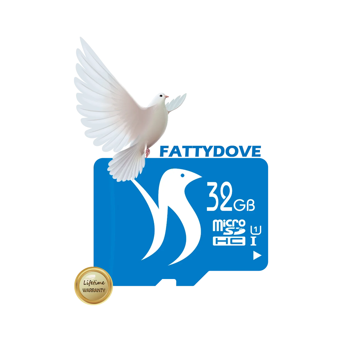 FATTYDOVE Micro SD карта 32 ГБ 8 оперативной памяти 16 Гб встроенной флэш 64 128 Class10 UHS 1 microsd 256 U1