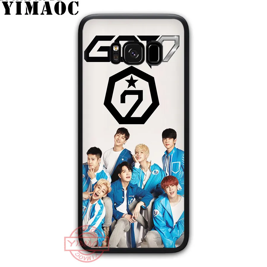 Чехол YIMAOC для Samsung S20 Ultra S10 S9 S8 S6 S7 Edge Note 8 9 10 Lite Plus с изображением JinYoung, Jackson и Mark из GOT7.