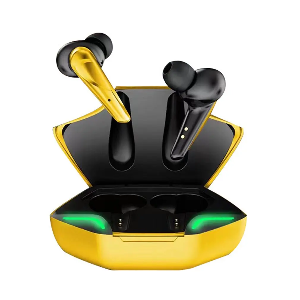 

Wireless Gaming Earphones Sports Waterproof LED Display Earbuds Noise Cancelling HIFI Stereo Bass Gamer With Mic