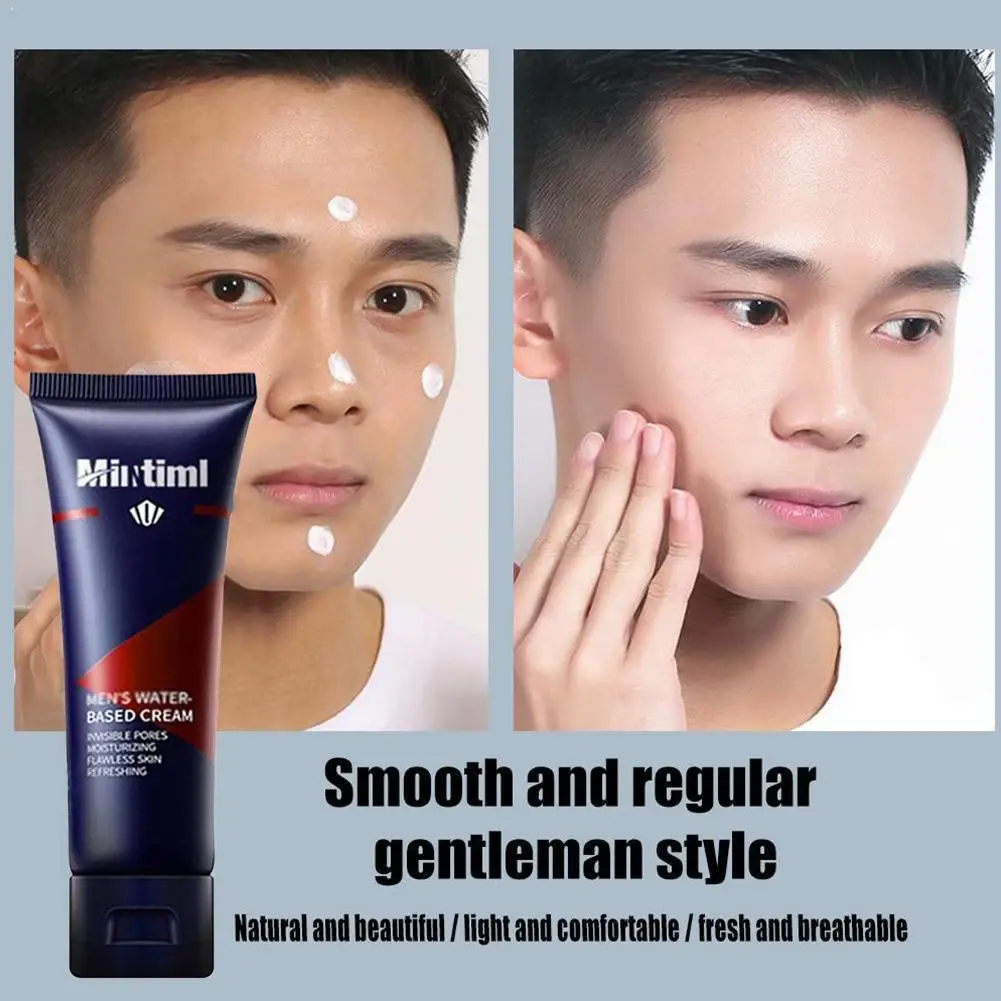 

Mens BB Cream Revitalising Nourishing Natural Whitening Foundation Lazy Tone Face Cream Concealer Korean Makeup Base Cream
