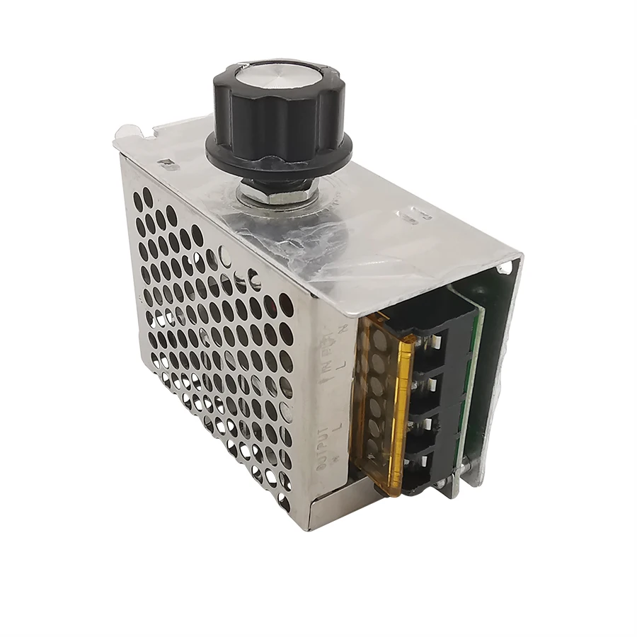 Регулятор напряжения SCR 4000 Вт диммер 220 В контроллер скорости двигателя