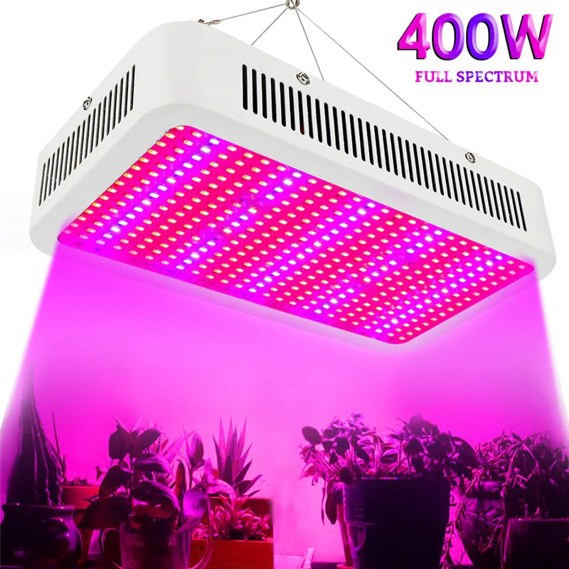 400W Led Grow Light Panel Full Spectrum Phyto Lamp 110V 220V Flowers Lamps For Indoor Plants IR UV Leds Fitolamp Grow Tent Box