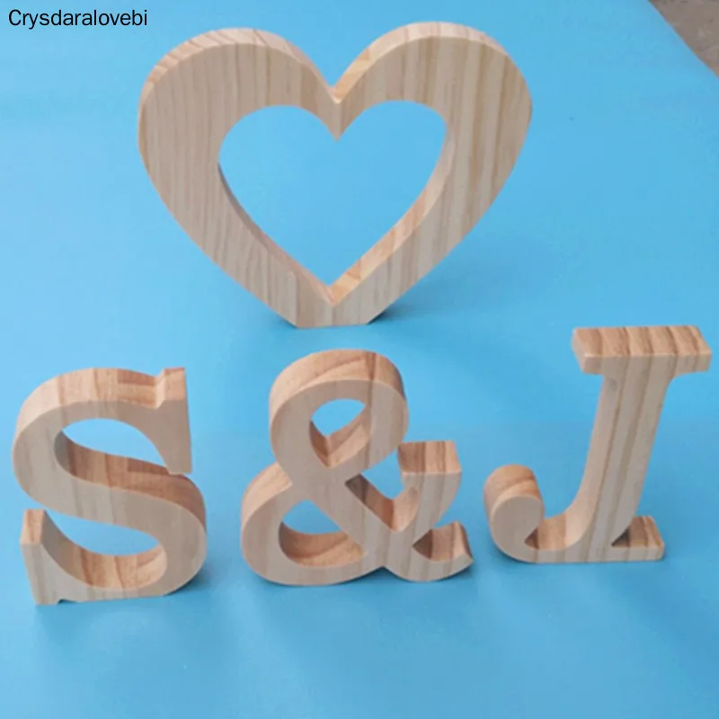 Новинка Цена указана за одну букву не одно слово персонализированные деревянные
