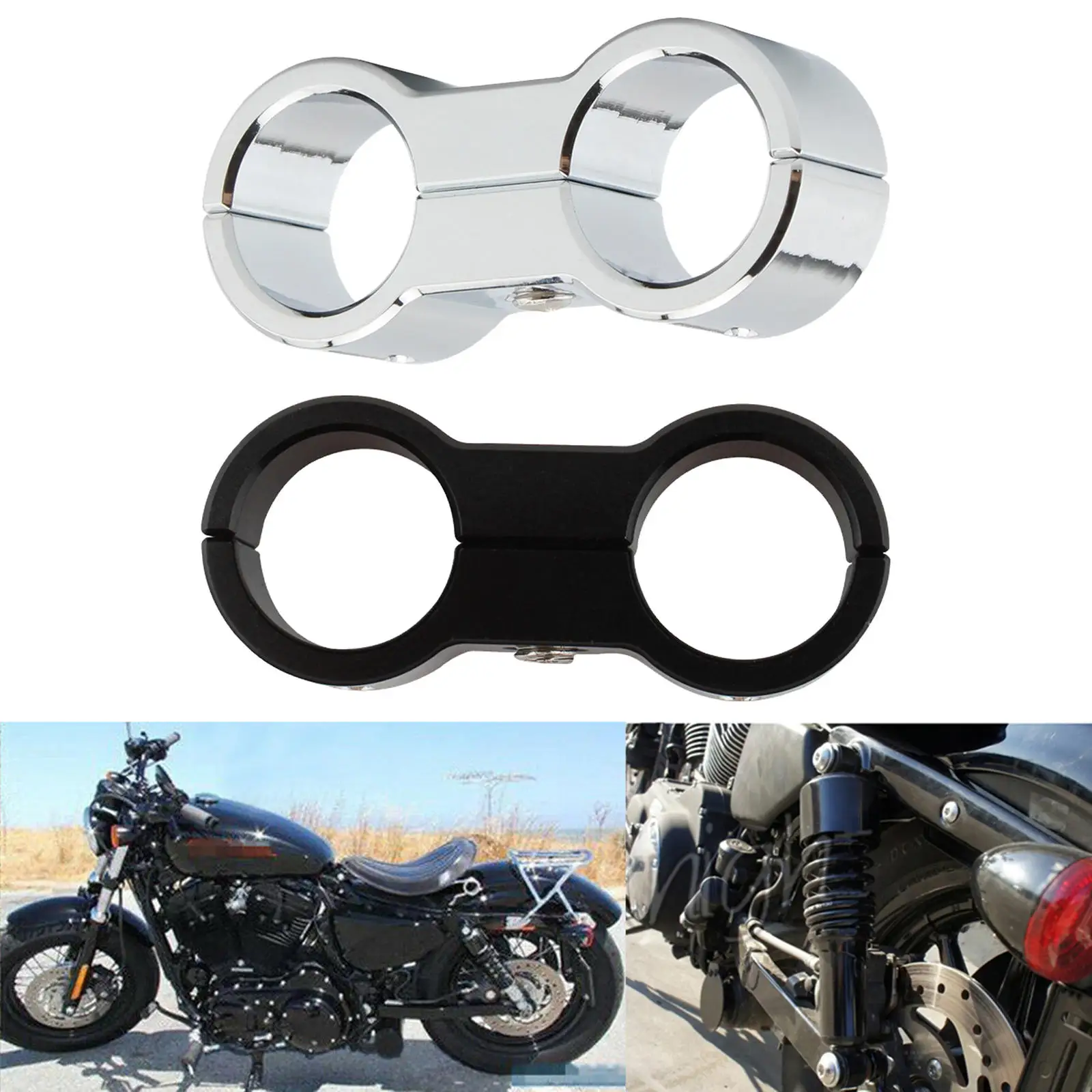 Hose Separator Clamp Tubing Fixing Bracket Fits for Harley GM 883 FAT Boy 1200 | Автомобили и мотоциклы