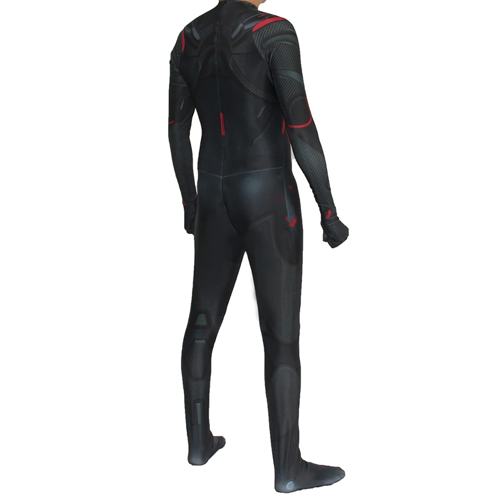 Костюм супергероя Череп солдат Омега боевой комбинезон зентай костюмы для