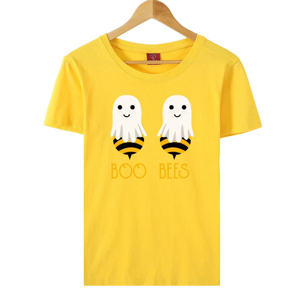 Футболка женская с коротким рукавом модная смешная рубашка для Хэллоуина в стиле