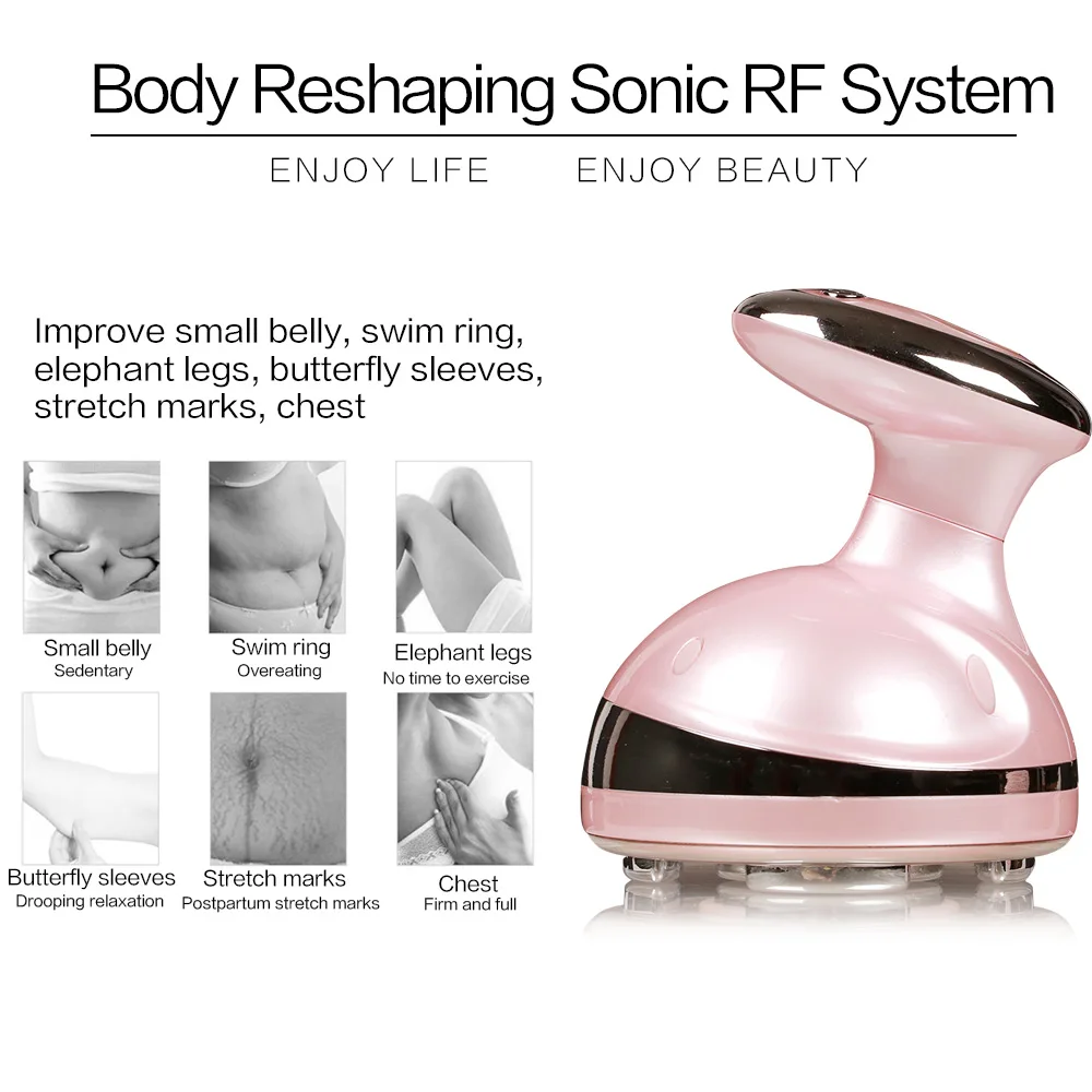 Сильная инфракрасная ультразвуковая кавитация EMS массажер для похудения тела