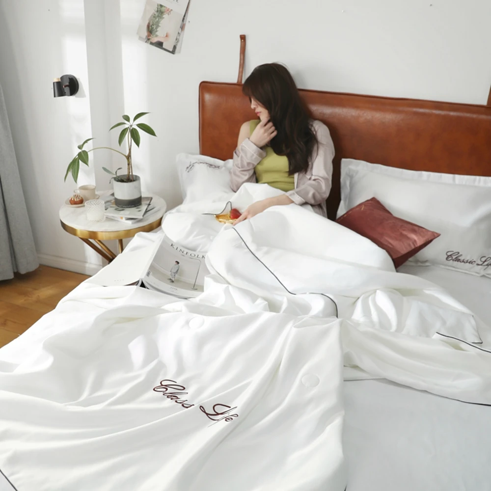 

Summer Cool Quilt Simple Modern Washed Cotton Quilt Air Conditioning Quilt Sofa Bed Spring And Autumn Thin Summer Quilt