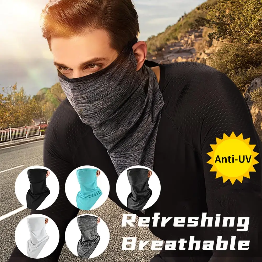 

Fashion Sunscreen Ice Silk Riding Mask Outdoor Bicycle Motorcycle Magic Headband Windproof Dustproof Breathable Headband