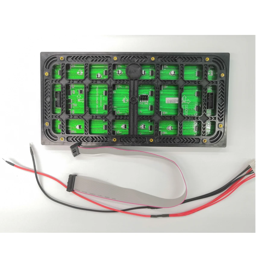 Фото Полноцветный светодиодный модуль P5 наружный дисплей Rgb SMD2727 320*160 мм 64x32 пикселей HUB75 1/8S матричный знак №5