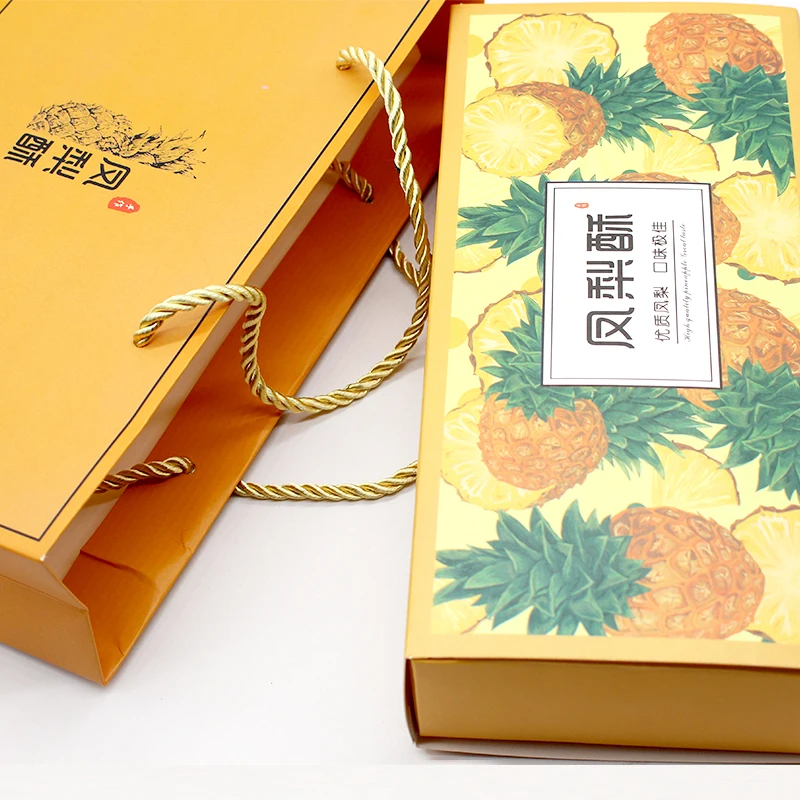 10 шт Горячие продажи ананас торт конфеты подарочные коробки свадебные