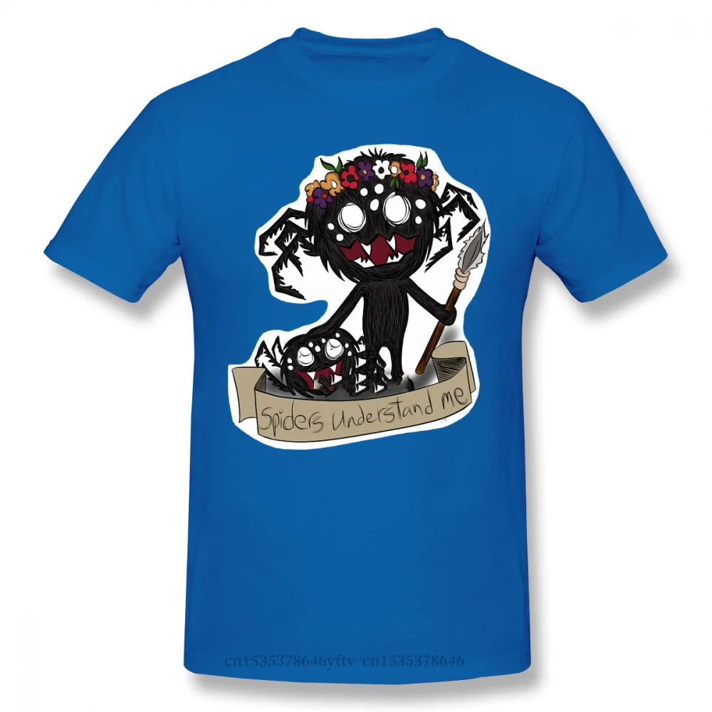 

2021 Leisure Fashion 100% cotton T-shirt Men Clothing Don't Starve Wilson Maxwell Survival Game Red Webber Men Short Sleeve