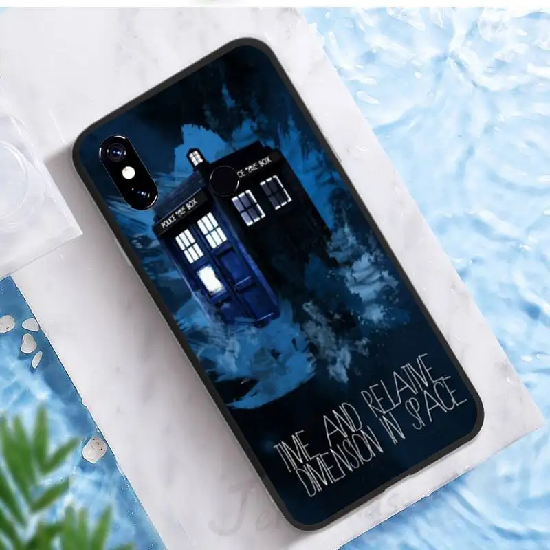 

Tardis Box Doctor Who Phone Case For Xiaomi Redmi note 7 8 9 t k30 max3 9 s 10 pro lite