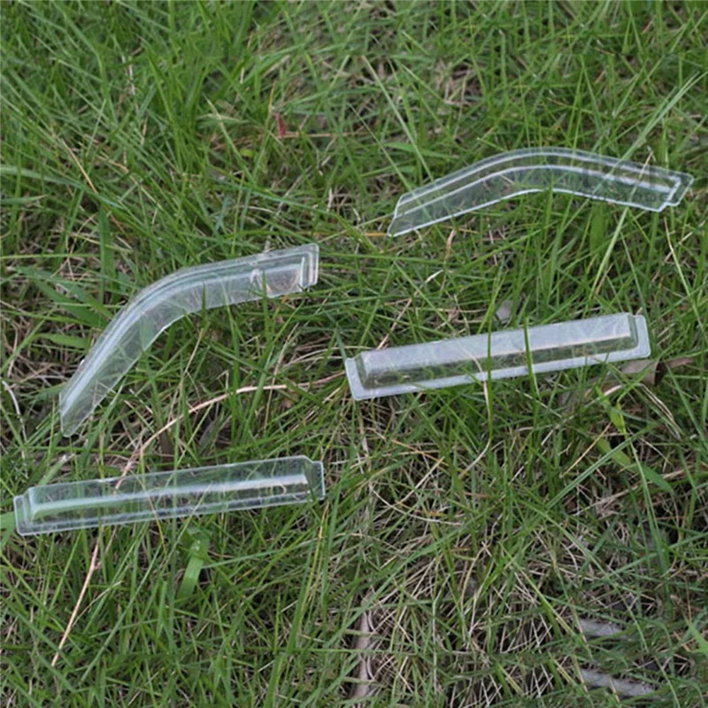 Переднее и заднее окно солнцезащитный козырек ветровой дефлектор Набор для 1/10 LC80