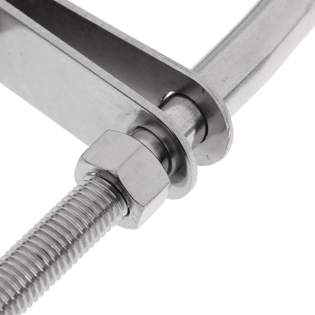 2 шт. лодка морской лук/кормовой глаз сверхмощный u болты такелаж M10x130/M8x120|Морское