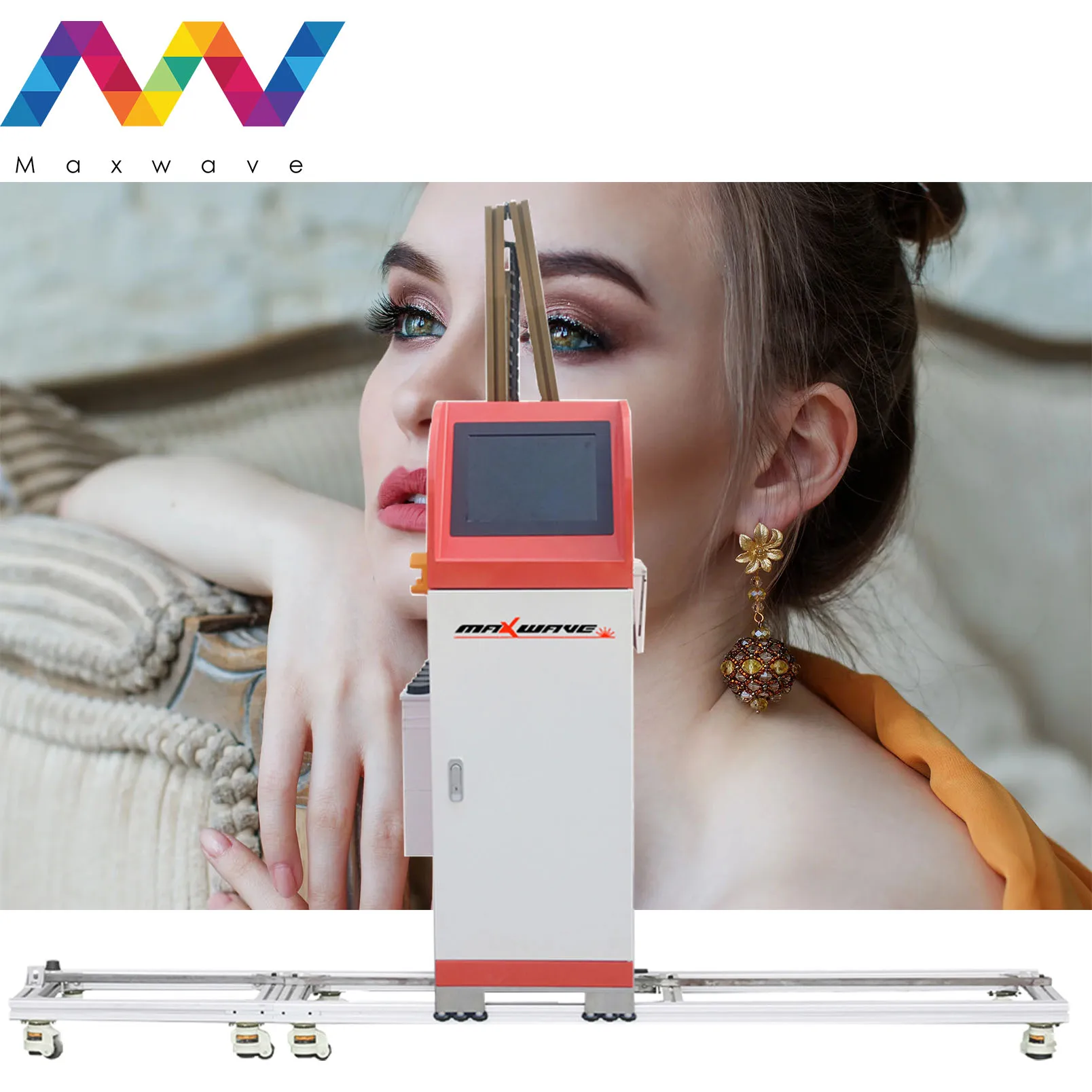 

online tech support wall printer factory CMYK+W CMYKW wall printer/3D wall printing machine/flat printers