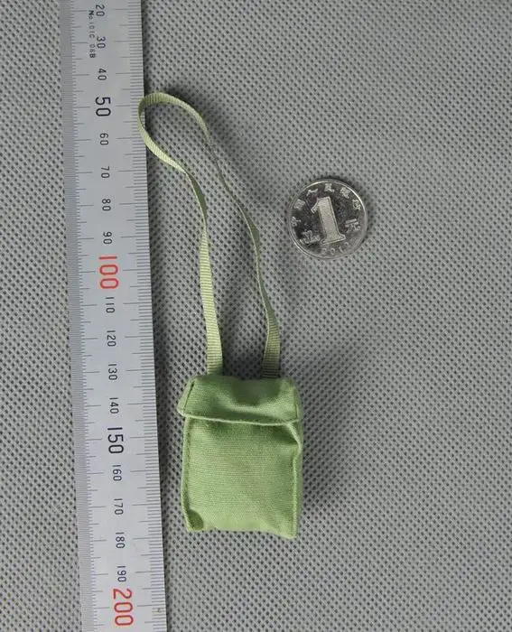 Сумка-портфель желтая армейская времен Второй мировой войны в масштабе 1/6 сумка