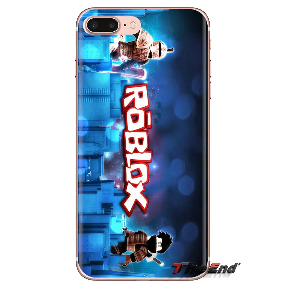 Мягкие прозрачные чехлы с логотипом Roblox для Samsung Galaxy J1 J2 J3 J4 J5 J6 J7 J8 Plus 2018 Prime 2015 2016