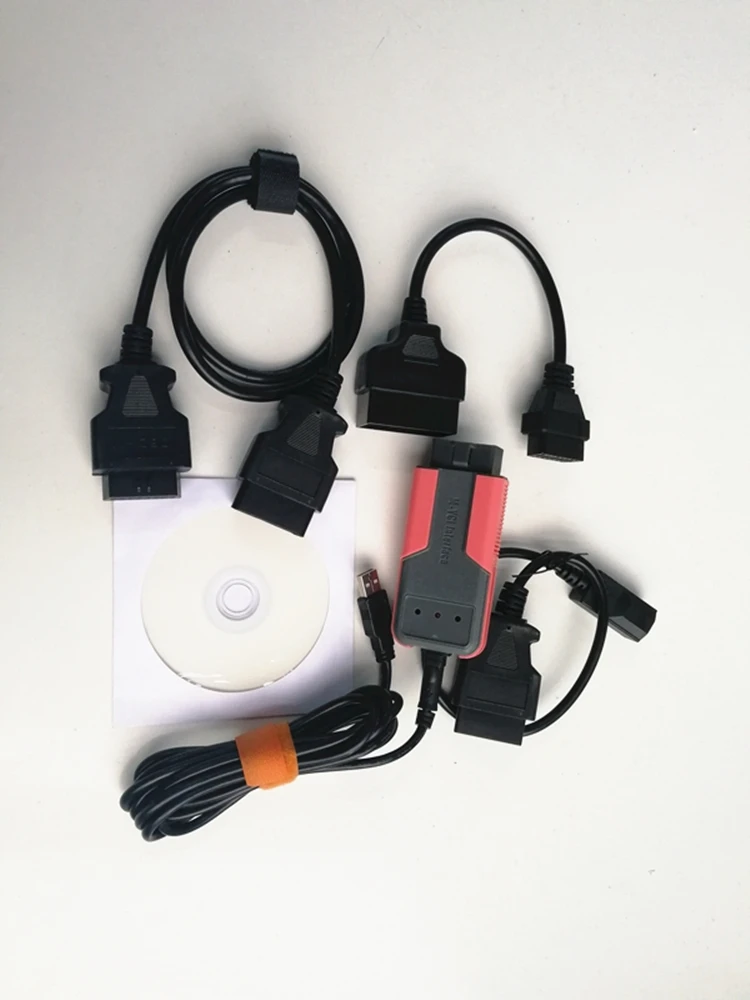 MVCI диагностический инструмент V10.00.028, программное обеспечение для T-OYOTA TIS + для H0NDA HDS + для V0LV0 3 в 1 MVCI сканер