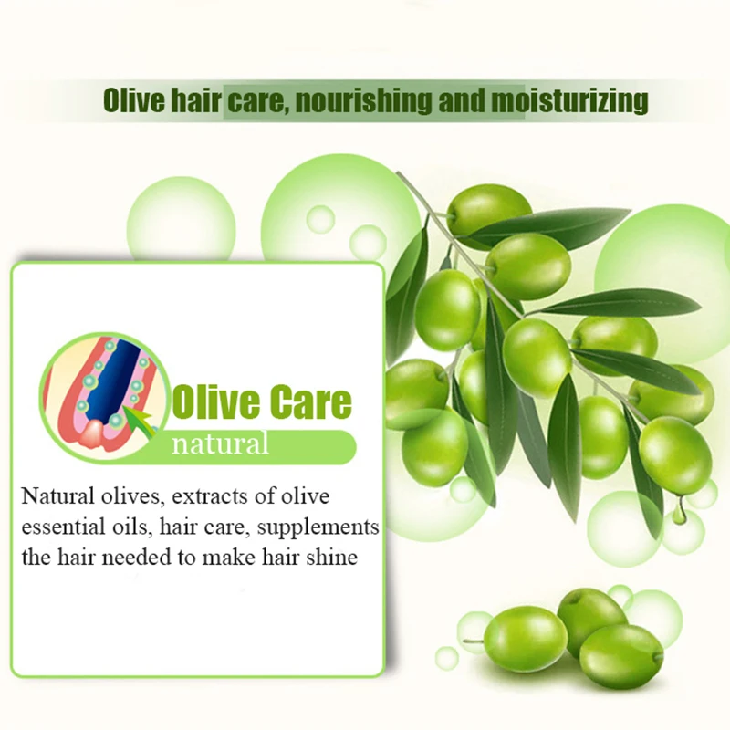 

BIOAQUA Professional Olive Anti-Dandruff Hair Shampoo Soft Refreshing Oil Control Improve Itchy Scalp Treatment Hair Care 400ML