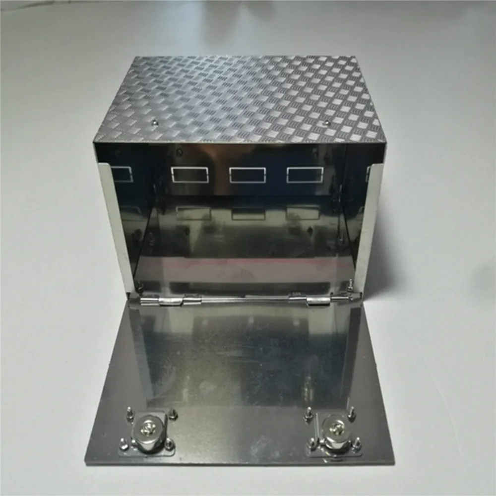 Прочный ящик для инструментов из нержавеющей стали противоскользящий