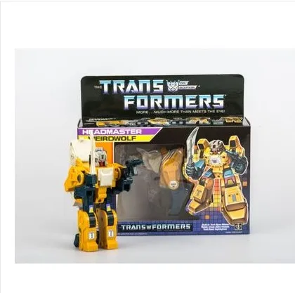 

Transformers Anime Figures G1 Ko Springer Scourge Sunstreaker Weirdwolf Action Figure Childrens Birthday Gift Toy