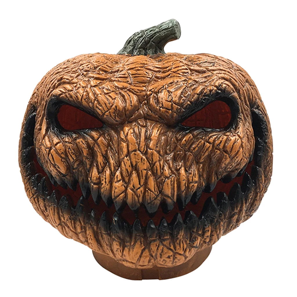 

Жуткий лицо светодиодный фонарь в форме тыквы на Хэллоуин светильник лампа игрушка вечерние украшения