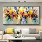 Красочная Картина на холсте Quadro абстрактные постеры и принты роскошное настенное искусство для гостиной домашние декоративные картины