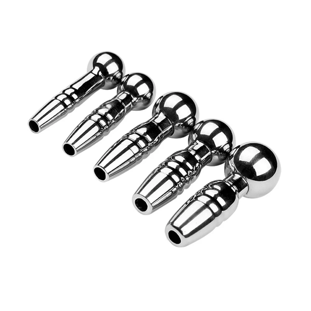 Stainless Steel Metal Penis Plug Catheters Urethral Dilatation Stimulation Horse Eye Stick BDSM Sex Toys Butt | Красота и здоровье