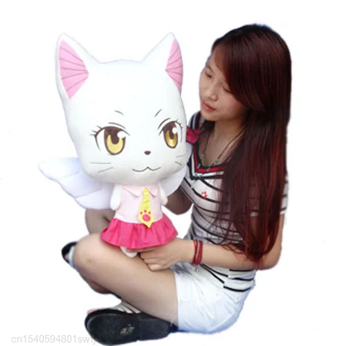 Дешево Плюшевая игрушка Карла в стиле мультфильма «Хвост Феи» Купить Плюшевая игрушка Карла в стиле мультфильма «Хвост Феи»