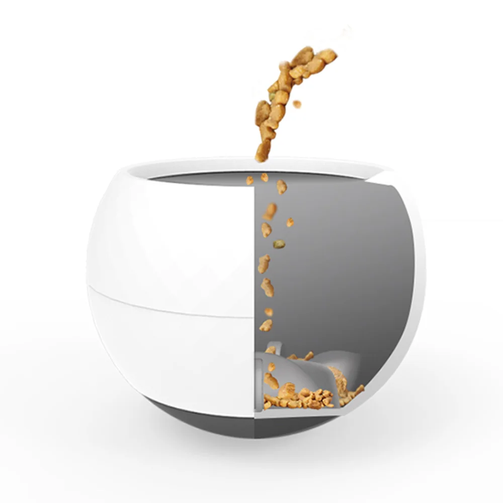 Медленная миска для собак воблер игрушка Интерактивная емкость антиудушная