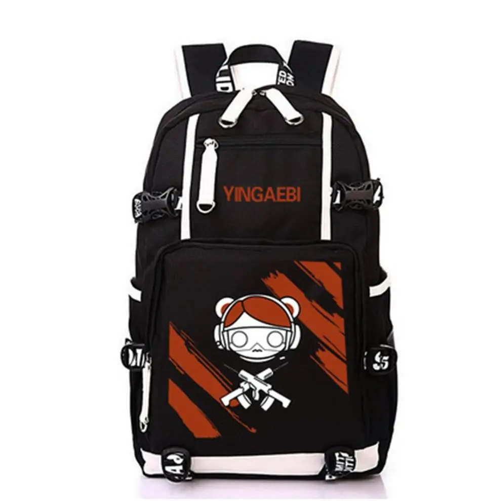 

Rainbow Six Siege Canvas Backpack Teenager Fashion Student School Bag Woman/Men Rucksack Zipper Book Bag Laptop Bag Packsack