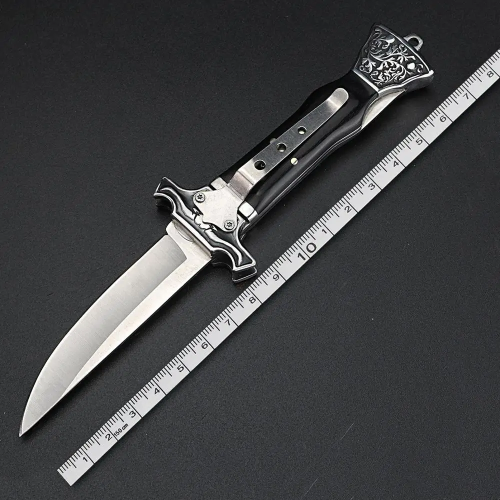 

Columbia Camping Short Outdoor Knife High Hardness Fixed Blade Knife Multifunctional Survival Folding Knife Survival Knife