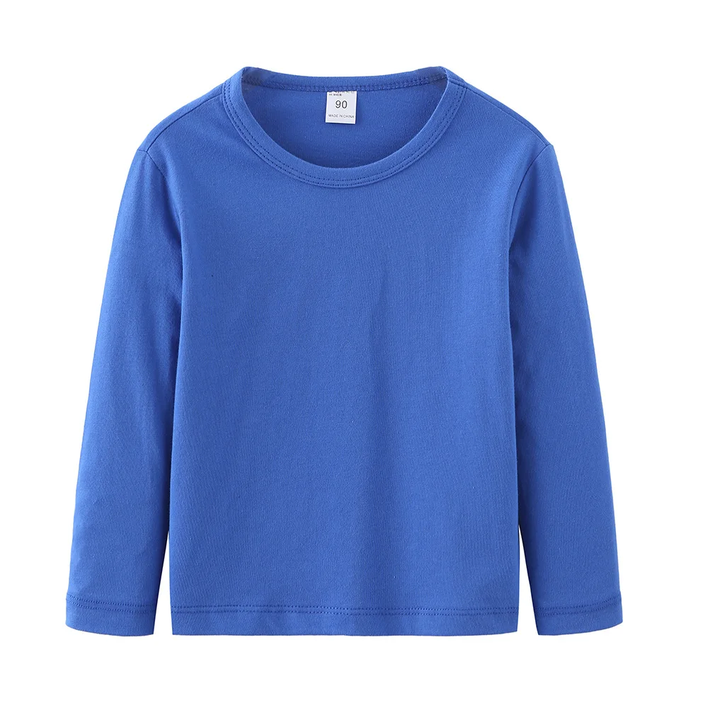 

ZWY1271 Fashion New Baby Children's Clothing Cotton Long-sleeved T-shirt Cute Tops Tee Underwear Soft Casual Shirt