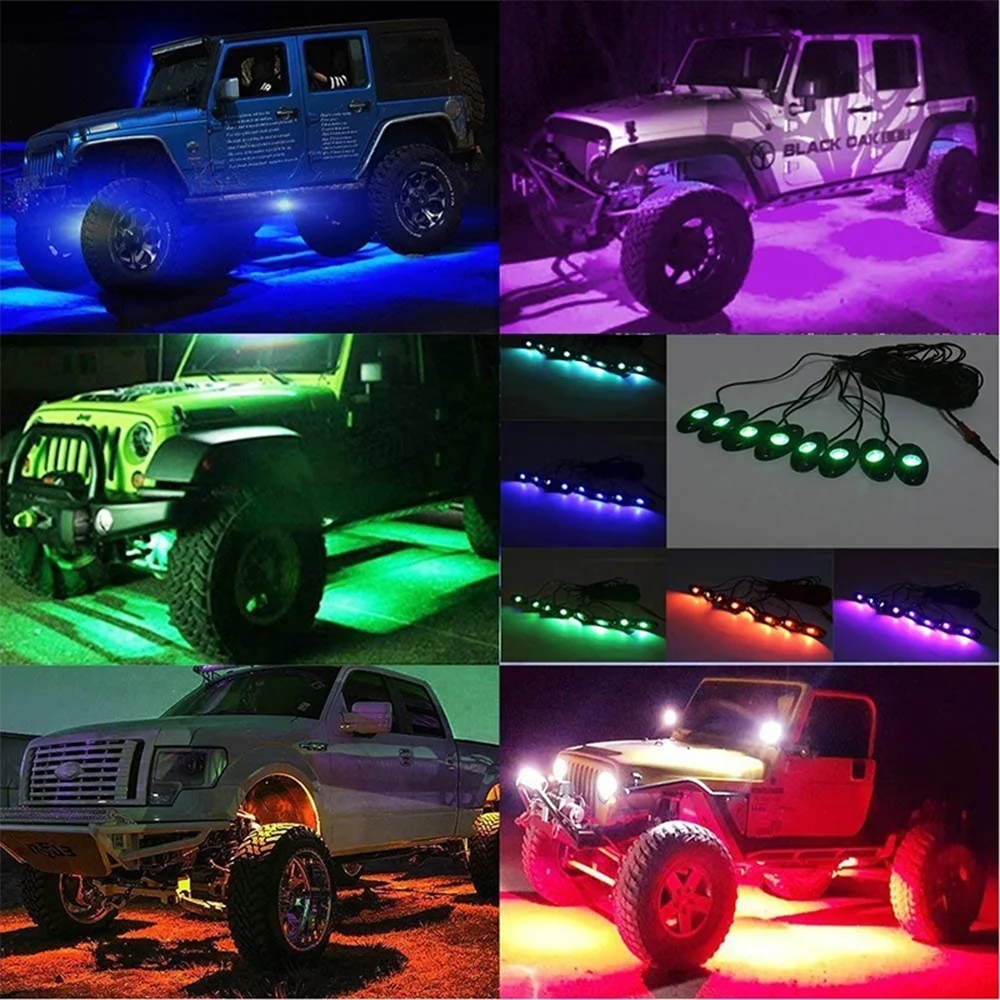RGB подсветка светодиодная неоновая для внедорожника вездехода кроссовера