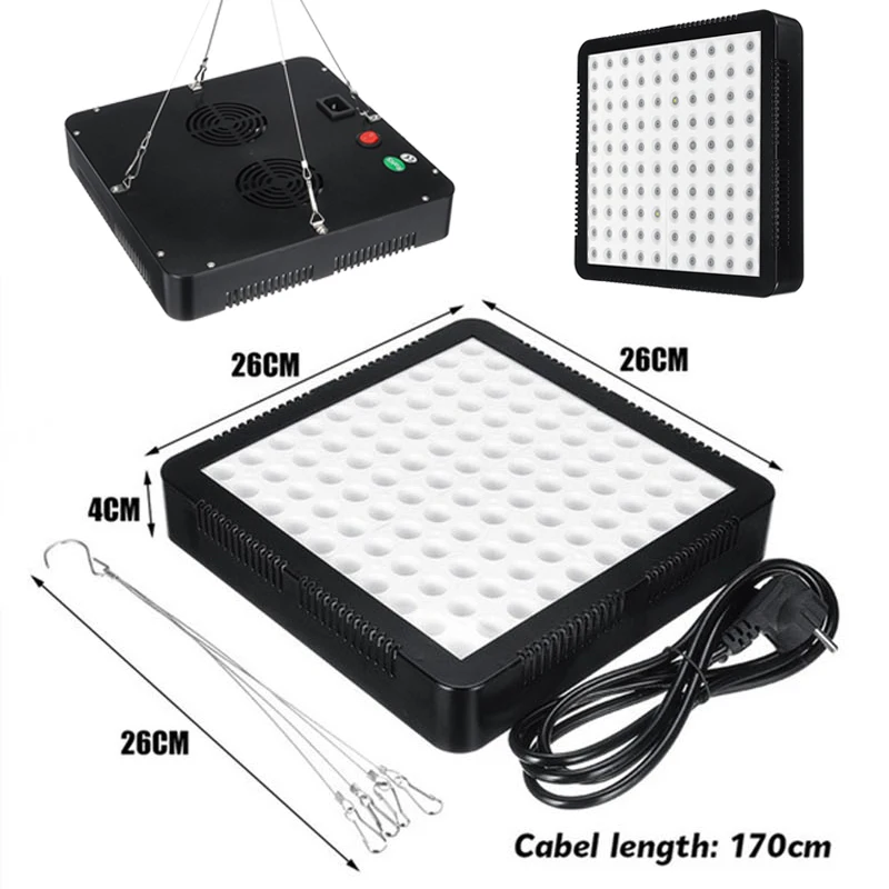 Фитосветильник светодиодная полного спектра для выращивания растений 1000