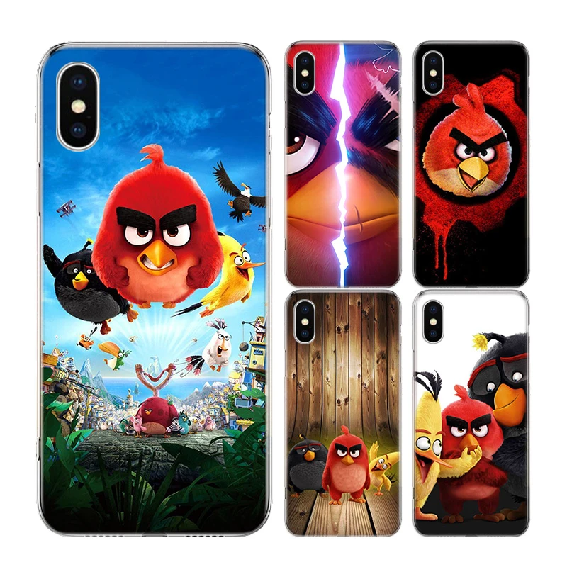 Animal Angry Bird Comic Phone case Heart Case For Apple iPhone 11 Pro Max 7 8 6 6S Plus + X XS MAX XR SE 5S 5 Cover Coque |