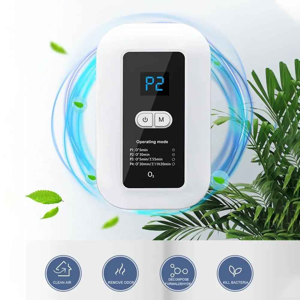 

Household Air Purifier Negative Ion Is Suitable For Household Ozone Generator Rechargeable Air Purifier