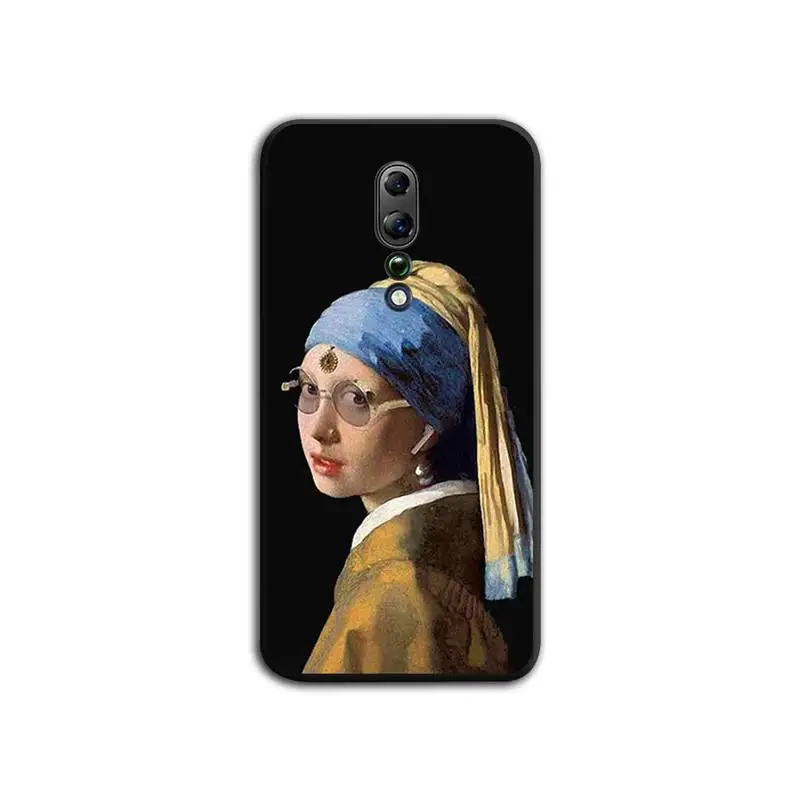 

Girl With A Pearl Earring Vermeer Phone Case For Oppo A5 A9 2020 Reno2 z Renoace 3pro A73S A71 F11