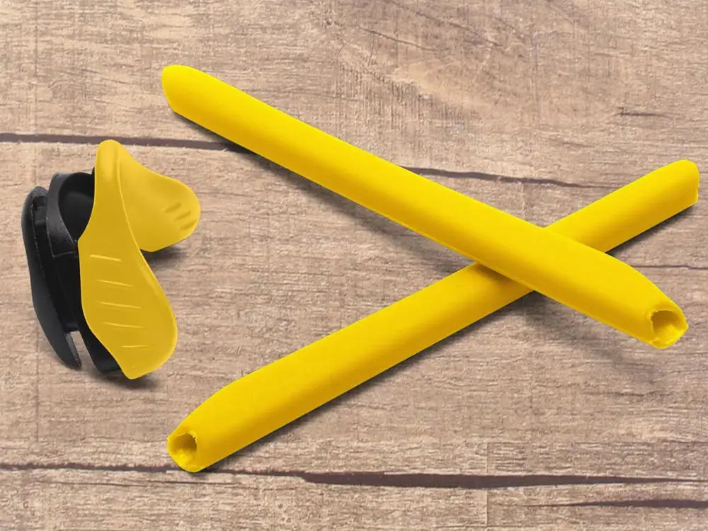 Yellow Vonxyz несколько вариантов поляризованные Сменные линзы и носки с ушками и носоупоры для солнцезащитных очков-солнцезащитных очков Окли EVZero Range OO9327 - Lenses Color: Yellow