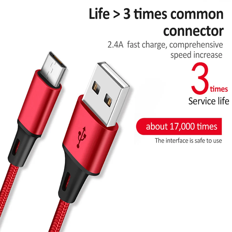 Зарядный кабель Oppselve Micro USB мобильный телефон для Samsung Galaxy S7 Huawei планшетов |