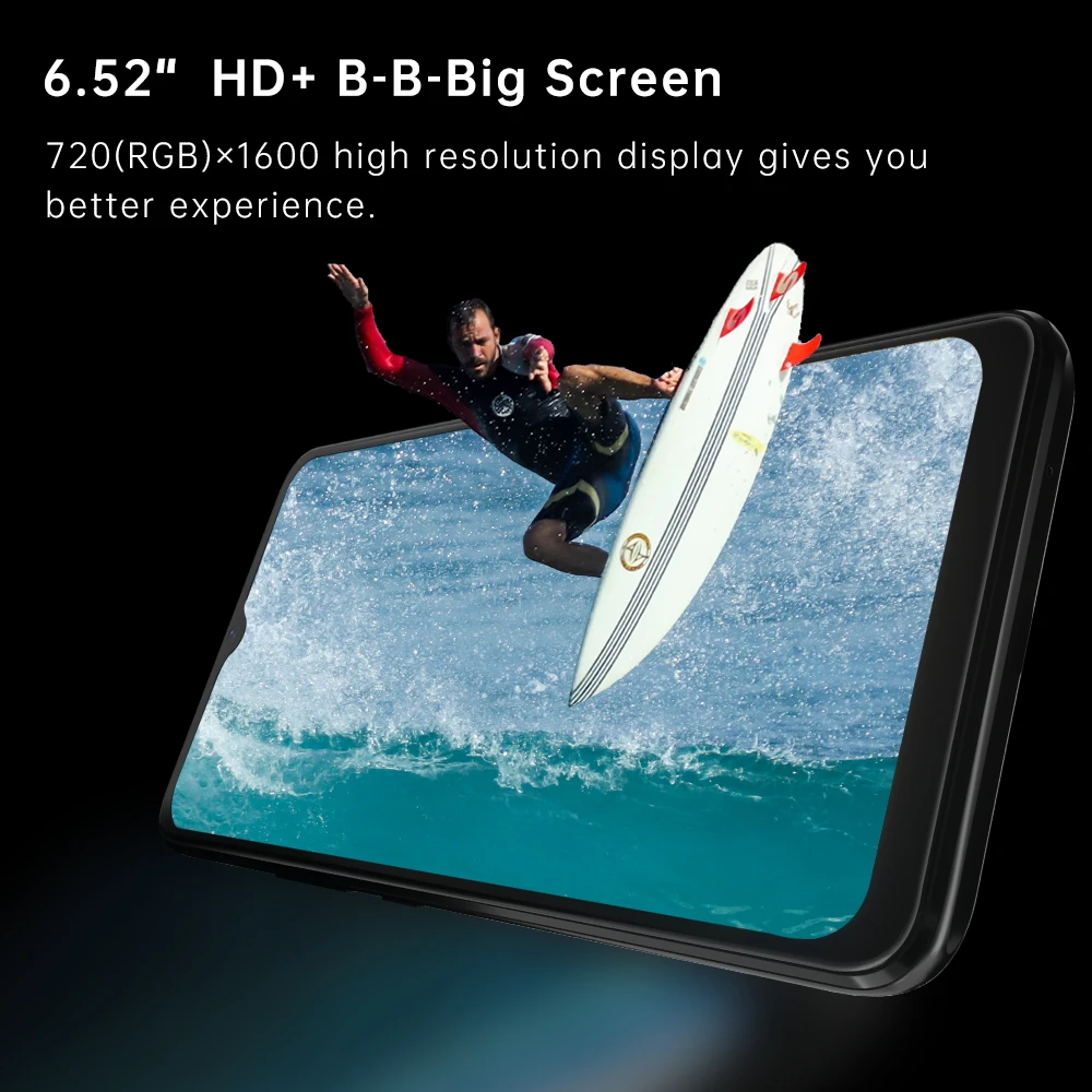 Oukitel C25 Smartphone 5000mAh Android11 4GB+32GB Mobile Phone 6.517