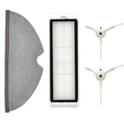 Моющийся фильтр Hepa для XIAOMI MI Roborock S5 Max, S50, S51, S6 Max, тканевая швабра, боковая щетка, аксессуары для роботов-пылесосов