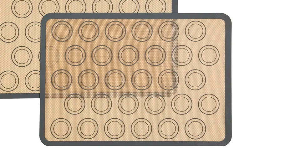 1 шт. силиконовая выпечка пирожных макарон коврик антипригарный силиконовый