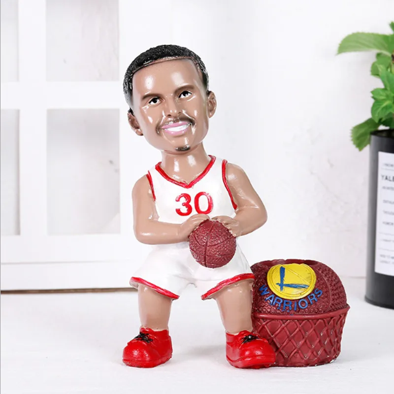 Мультипликационный баскетбольный звезда резиновая подставка для ручек