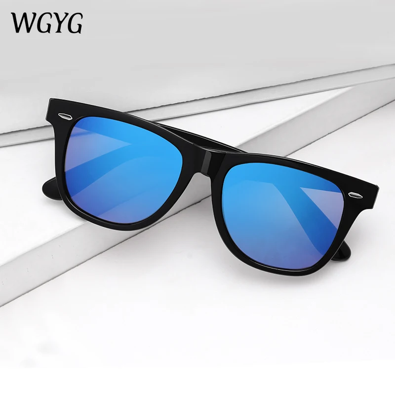 WGYG brand design fashion Johnny Depp Lemtosh style sunglasses classic retro round tone ocean mirror | Аксессуары для одежды