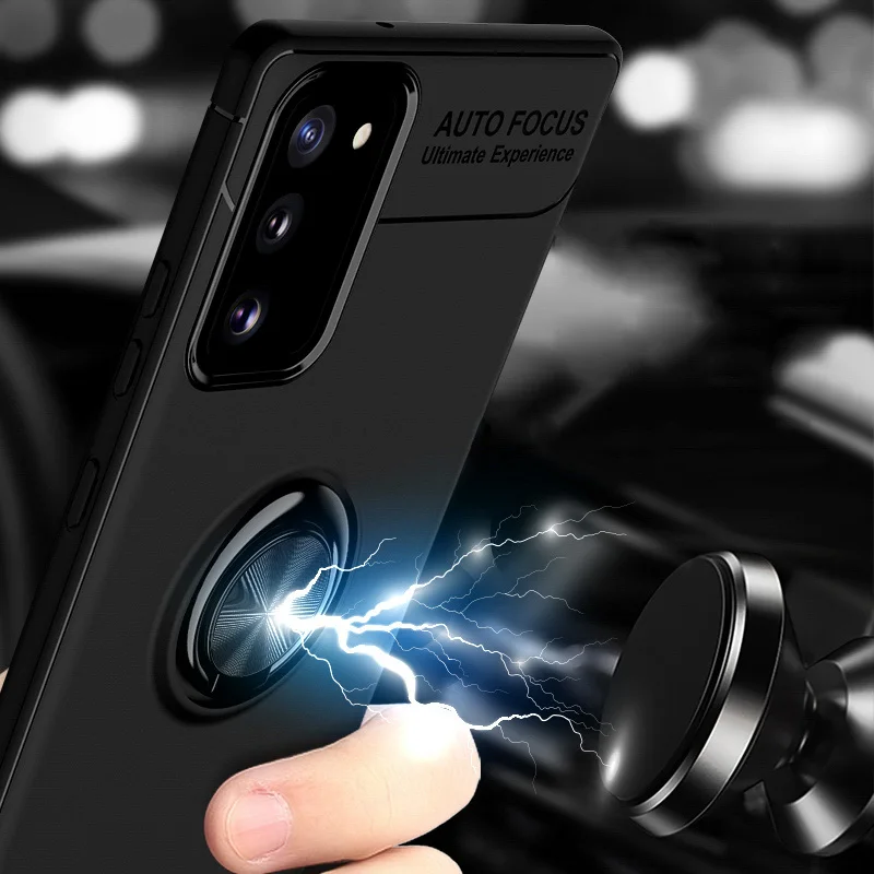 

360° Ring Holder Case for Samsung S20 S10 S9 S8 Plus S10e S7 Edge Cases Magnetic On Samsung Note 20 Ultra 10 Lite 9 8 S 20 S 10