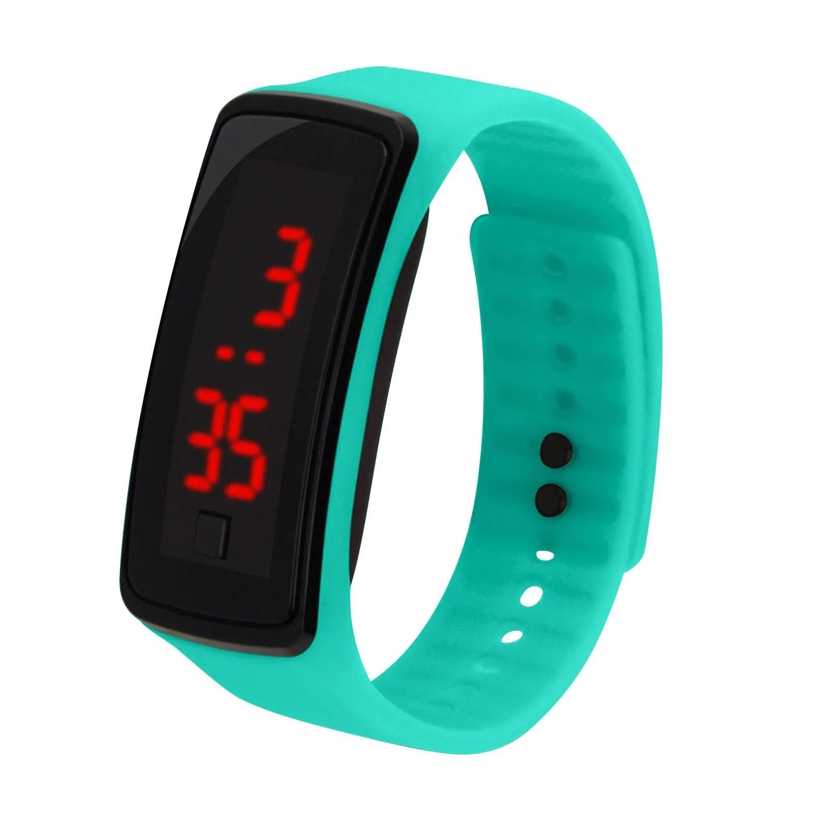 

Fashion Digital Watch For Kids Led Digital Display Bracelet Watch Children Students Silica Gel Sports Watch Relogio Infantil